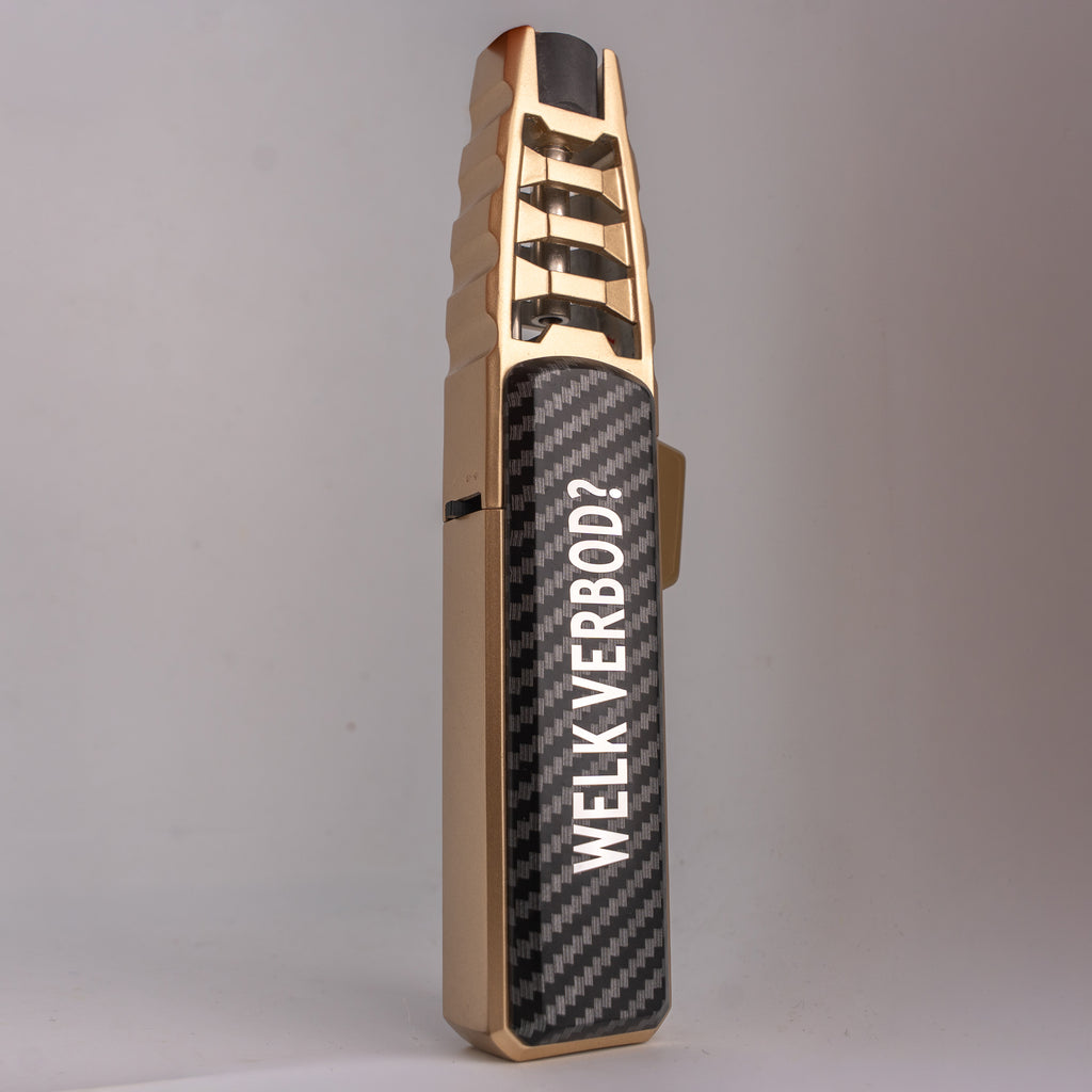 PBTorch™ Goud en Carbon "Welk verbod? Editie"