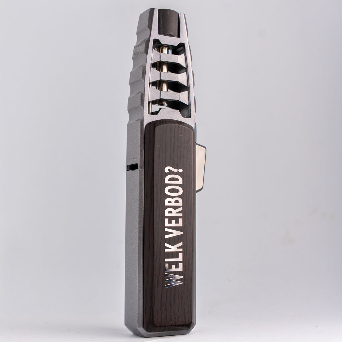 PBTorch™ Silver en Hout "Welk verbod" editie